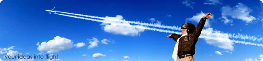 your ideas into flight